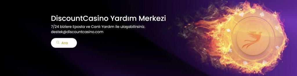 Discount Casino Canlı Yardım Merkezi