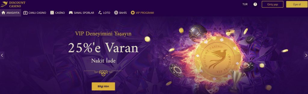 Discountcasino347 VIP Nakit İade