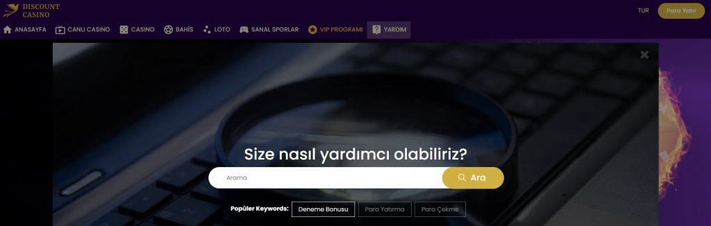 Discountcasino355 Yardım Hizmeti