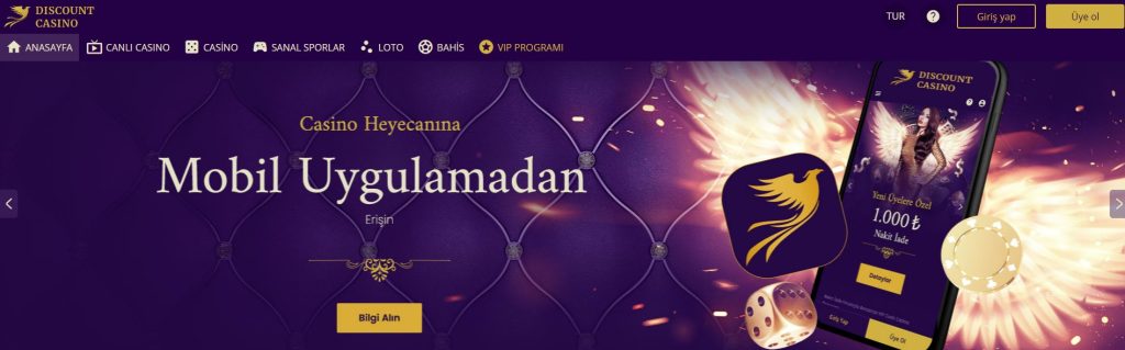 Discountcasino356 ile Mobil Uygulama İndir