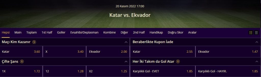 Vip Dünya Kupası Bonusu Discount Casino'da